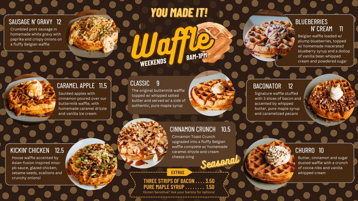 Waffle Weekend in Lincoln, NE!