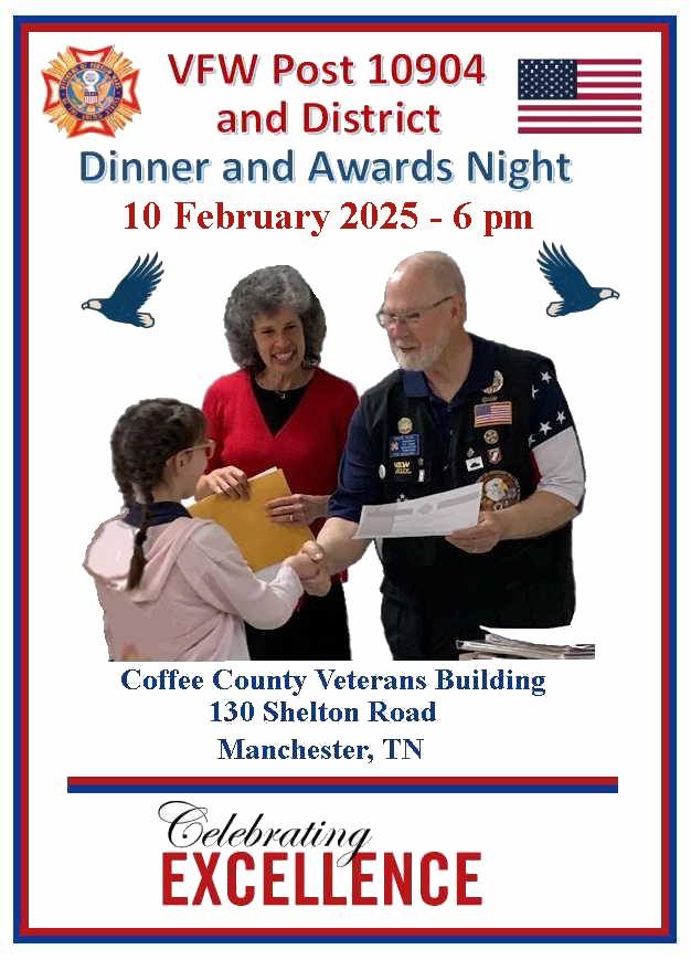 VFW Post 10904 Awards Night