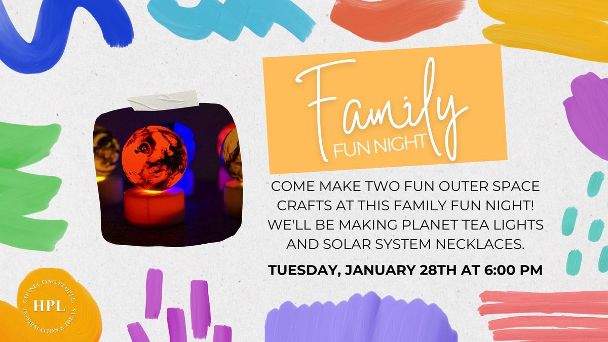  \ud83c\udfa8 Family Fun Night: Outer Space Crafts \ud83e\ude90\u2728