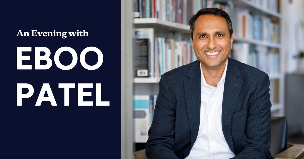 An Evening with Eboo Patel