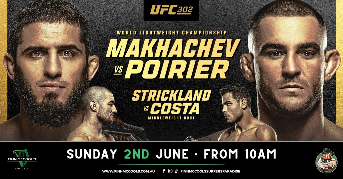 UFC 302: Makhachev VS Poirier | Finn McCool's Surfer's Paradise
