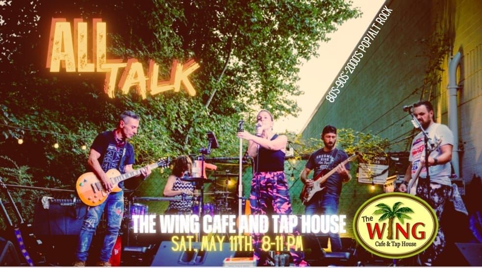 All Talk 80s-90s-2000s Pop\/Alt Rock Returns to The Wing Cafe and Tap House!!!