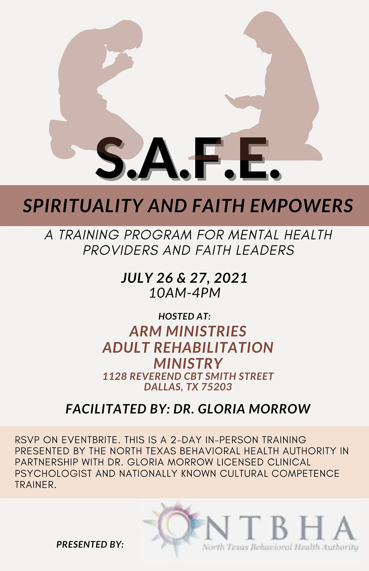 S.A.F.E. (Spirituality and Faith Empowers) Training