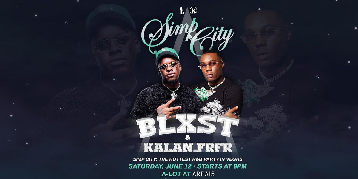 Simp City: the hottest R&B party in Las Vegas!