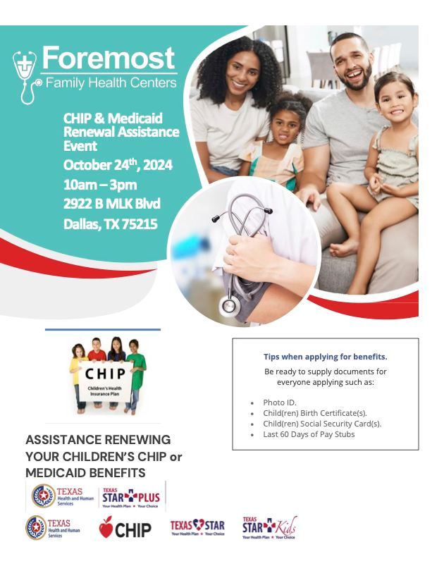 CHIP & Medicaid Renewal Assistance Event