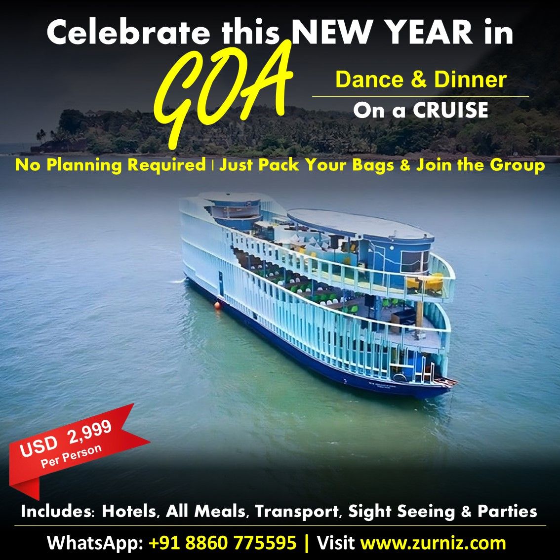 New Year Celebration in Goa