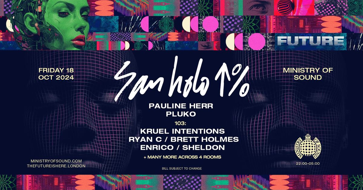 Bitbird Presents: San Holo, Pauline Herr & Pluko