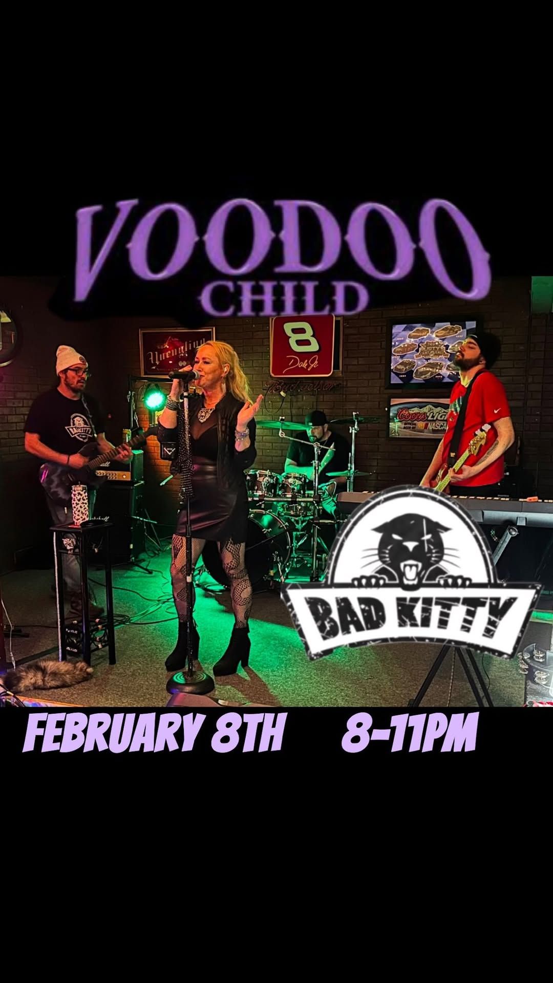 Bad Kitty\u2019s Voodoo Child debut! 