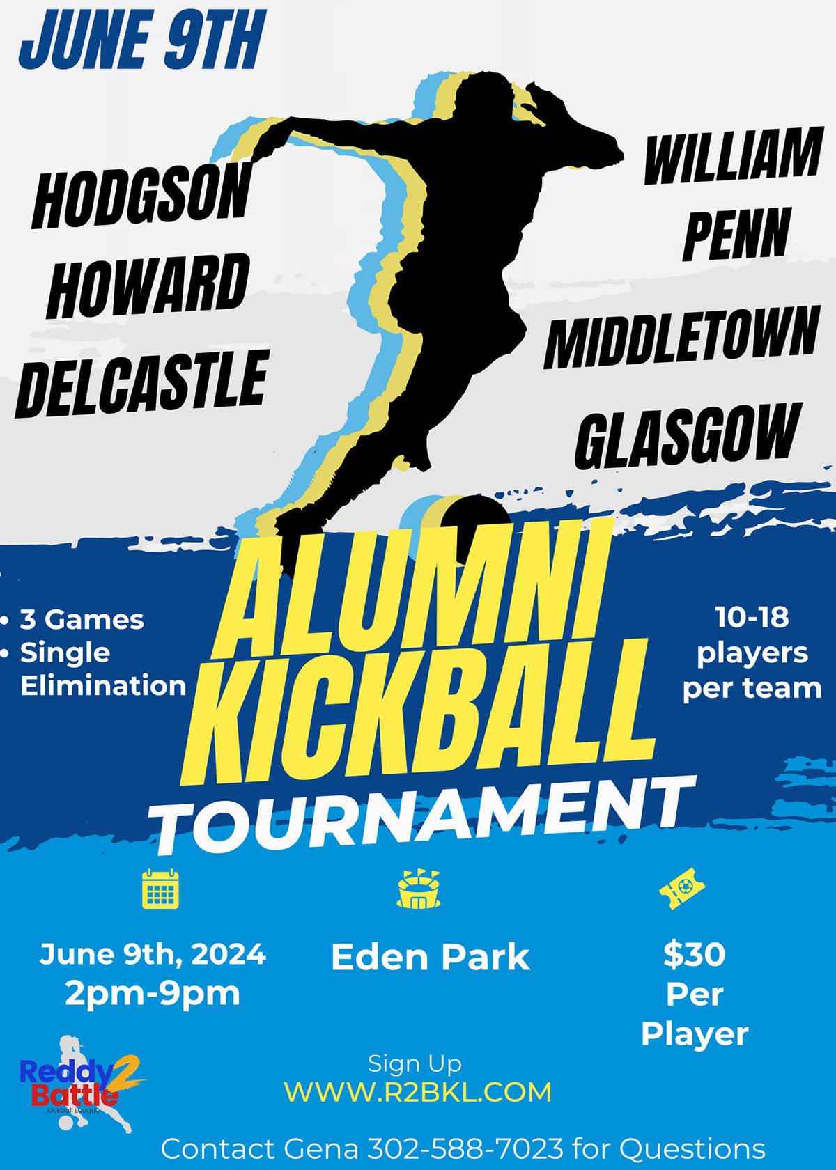 High School Alumni Kickball Tournament