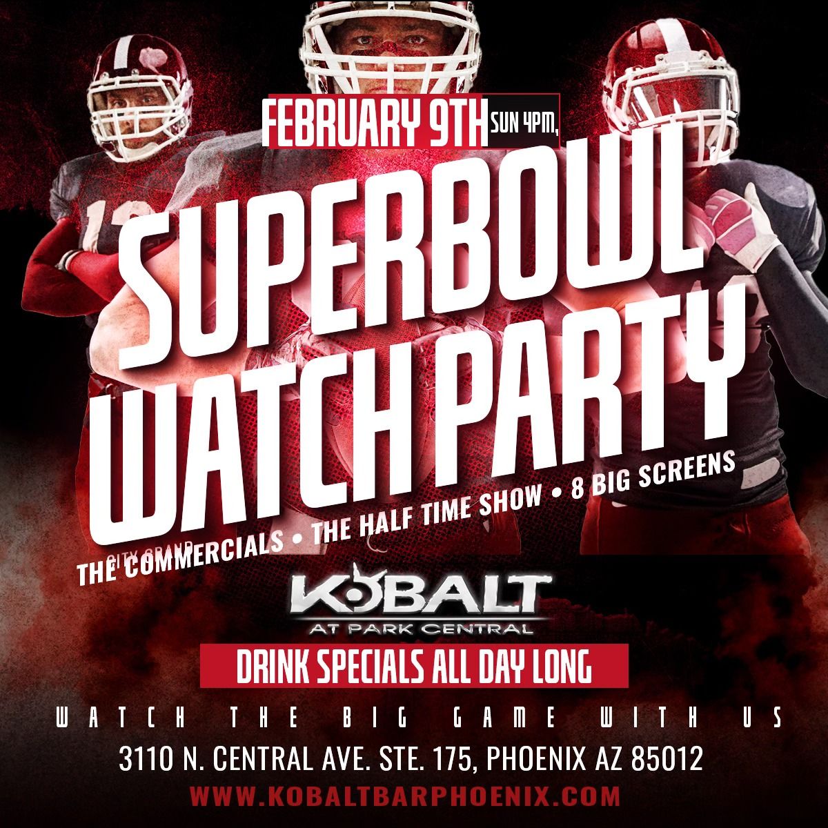 Super Bowl Watch Party at Kobalt