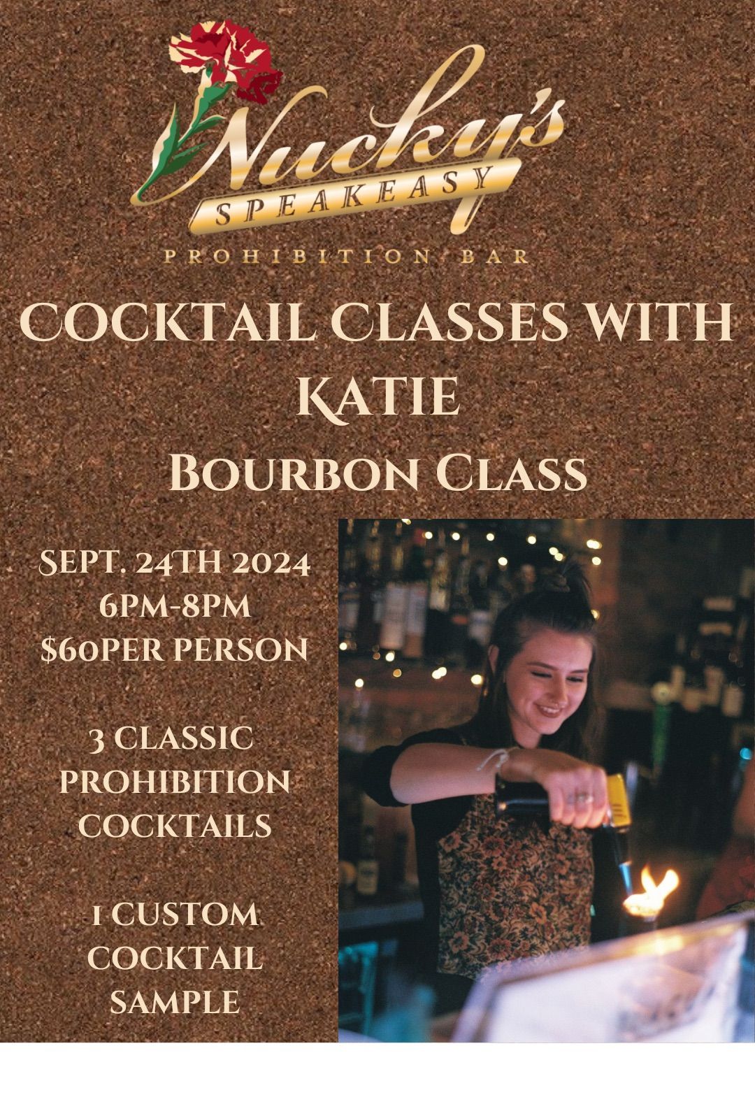 Bourbon Cocktail Class with Katie