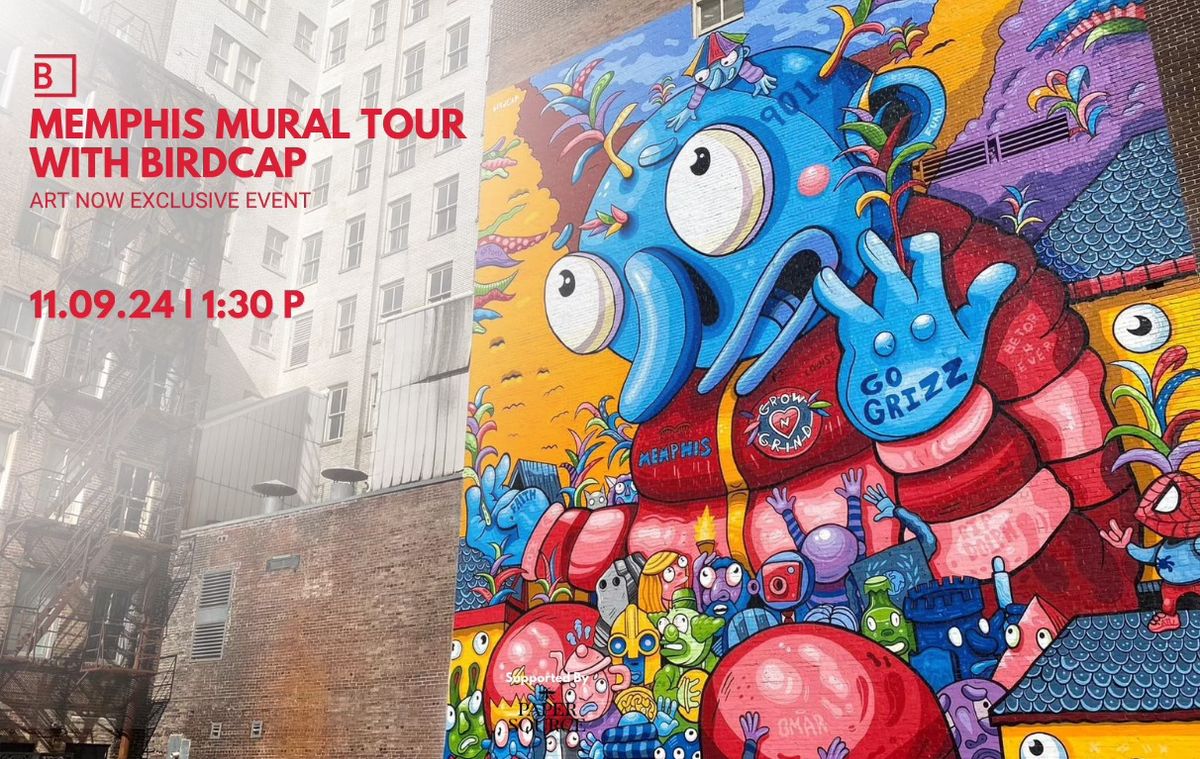 Memphis Mural Tour with Birdcap: Art Now Exclusive