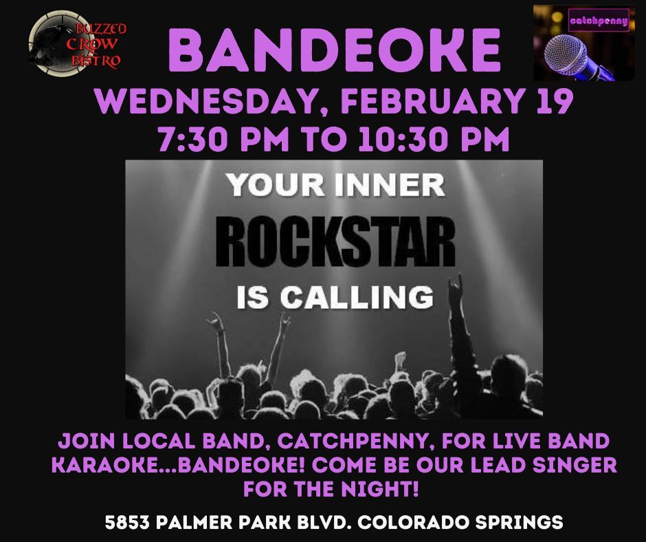 Bandeoke - Sing with the Band! - No Cover!