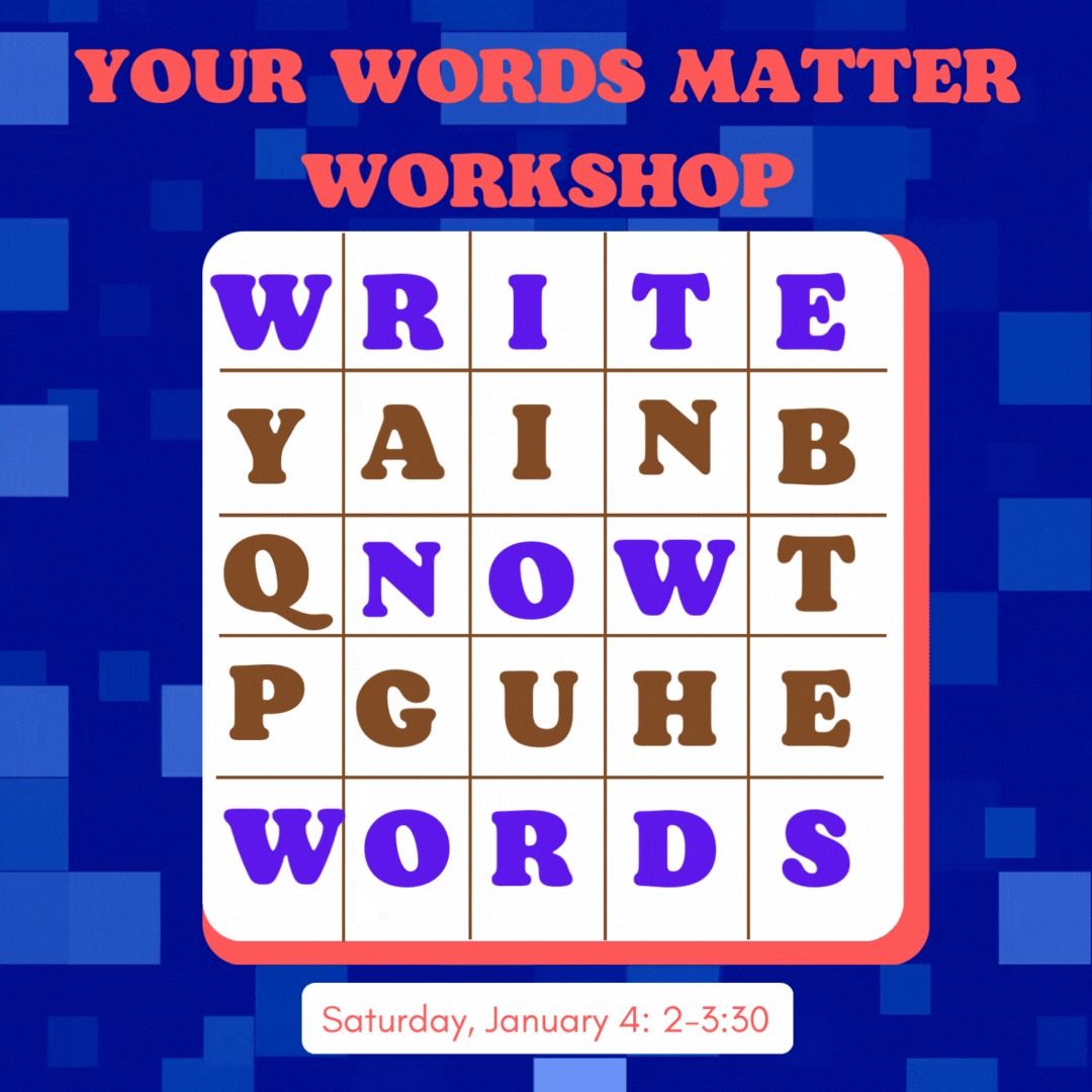 Your Words Matter Workshop