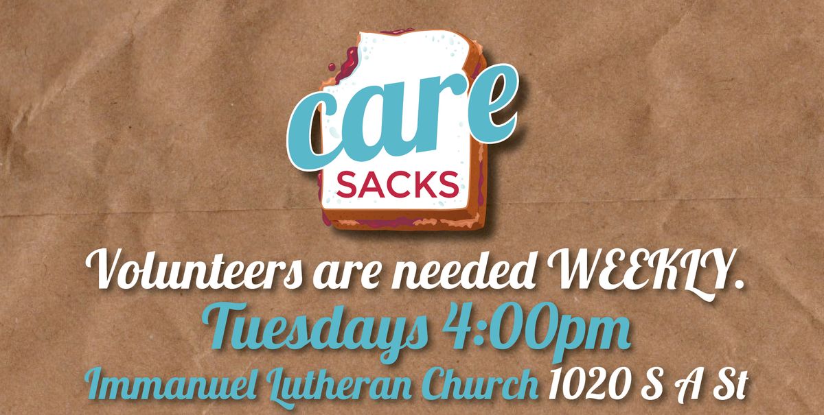 Make Care Sack lunches for those in need