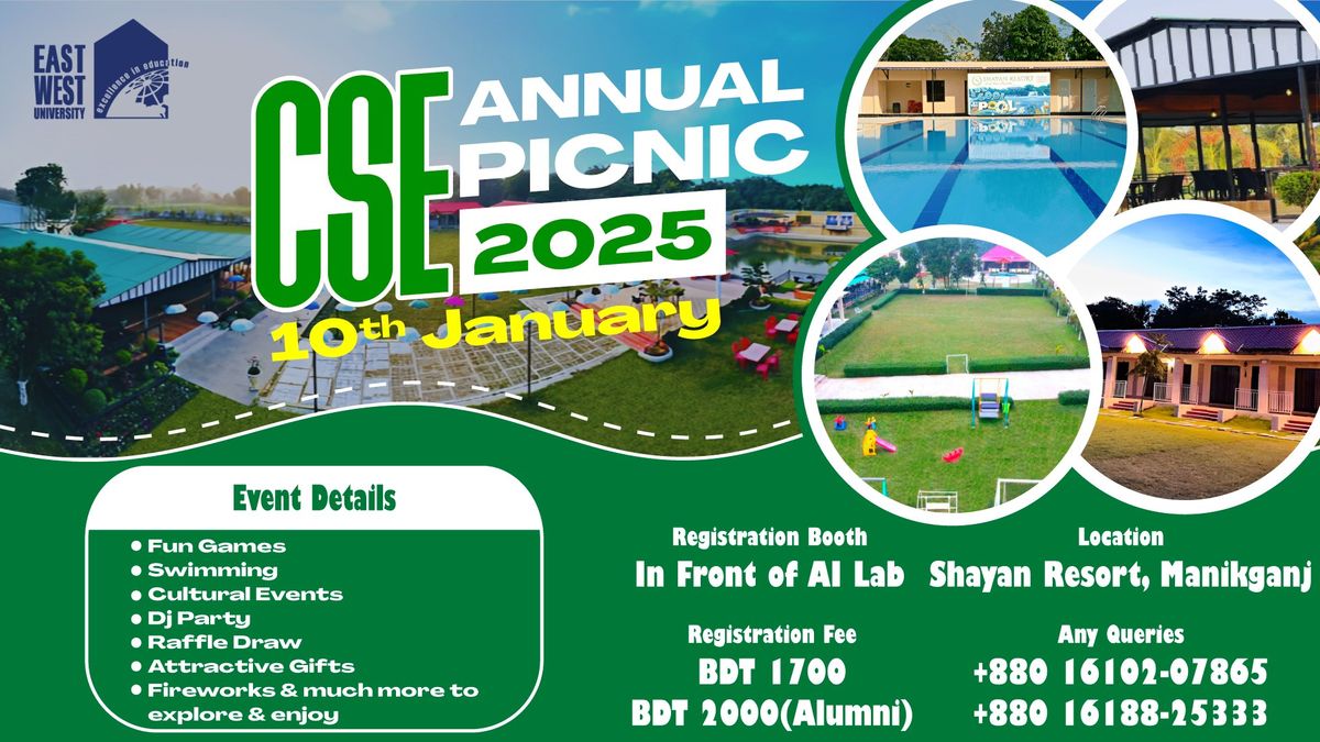 CSE Annual Picnic 2025 : A Day of Fun, Unity, and Memories! \ud83c\udf1f