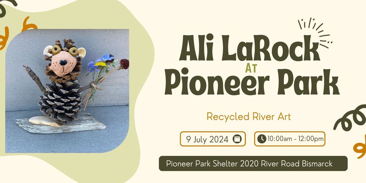 Recycled River Art with Ali Larock
