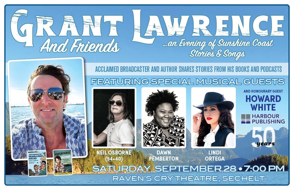 Grant Lawrence and Friends: an evening of stories and songs in Sechelt