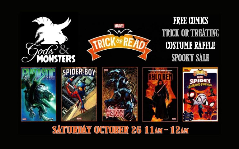 Trick or Read Celebration at Gods & Monsters