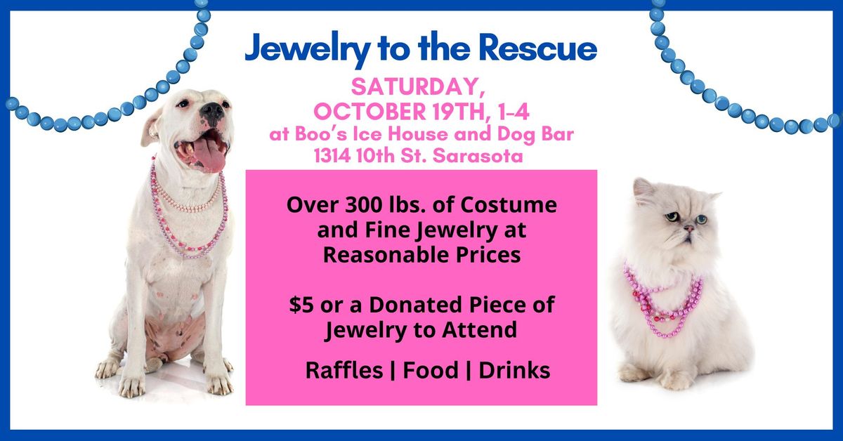 Jewelry to the Rescue at Boo's Ice House & Dog Bar