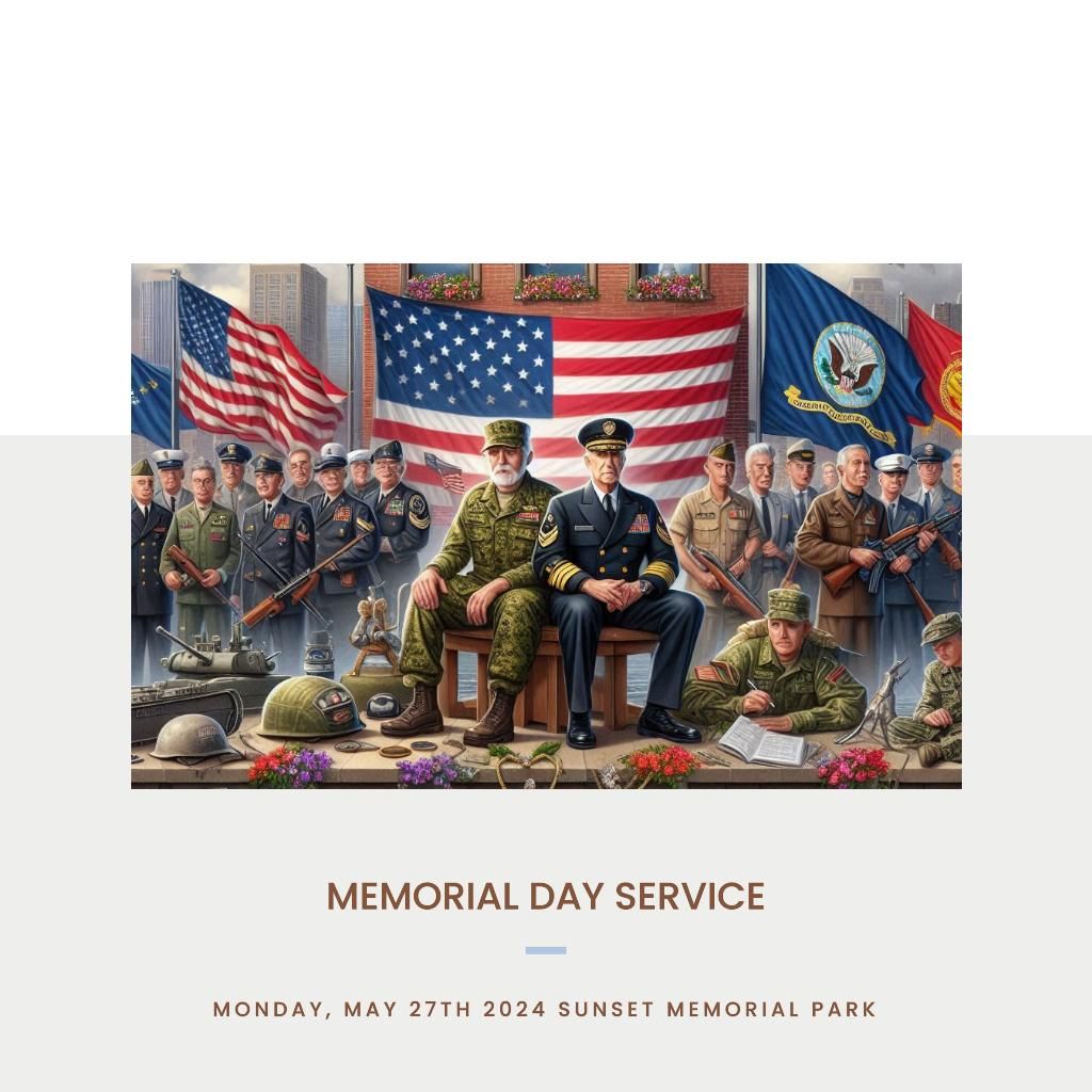 Memorial Day Service and Lunch