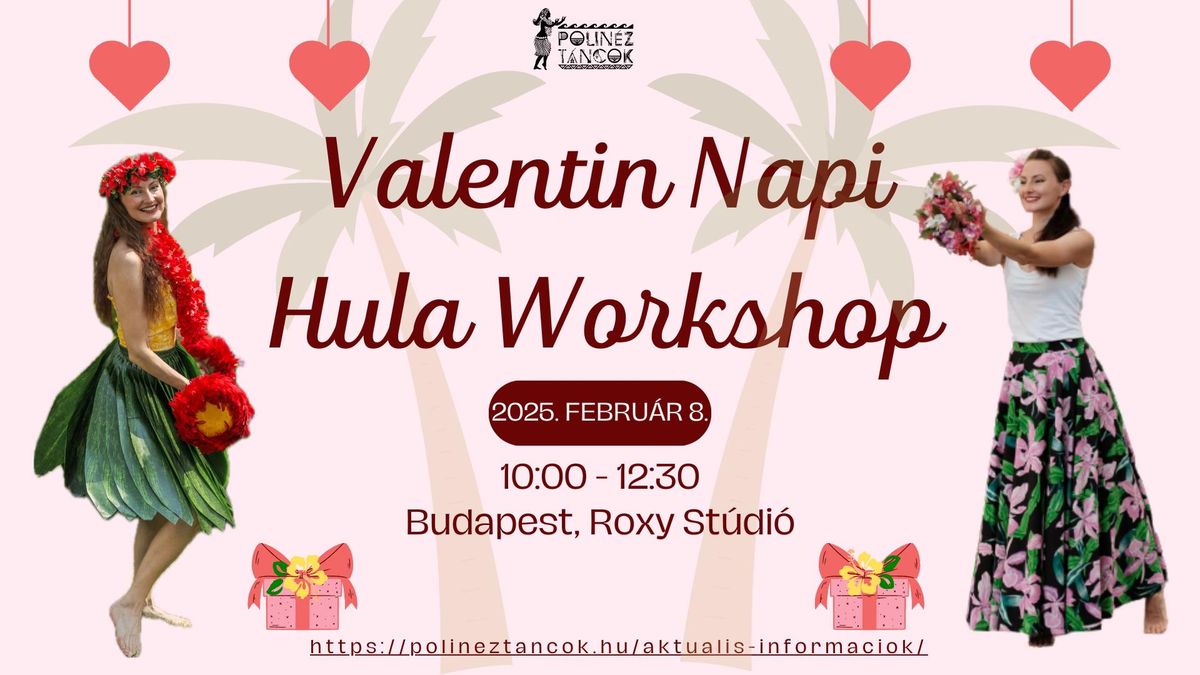 Valentin Napi Hawaii Hulat\u00e1nc Workshop 