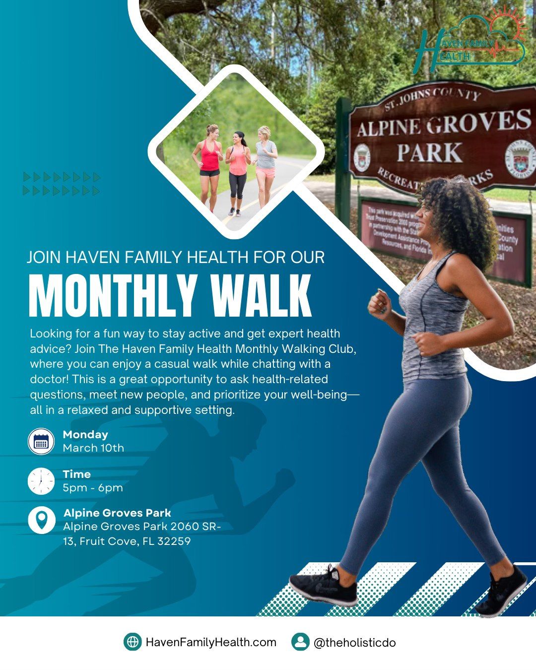 Monthly Walking Club