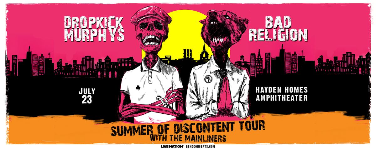 Dropkick Murphys and Bad Religion at BankNH Pavilion