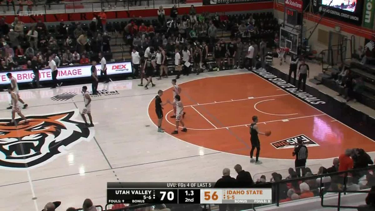 Idaho State Bengals at Utah Valley Wolverines Mens Basketball