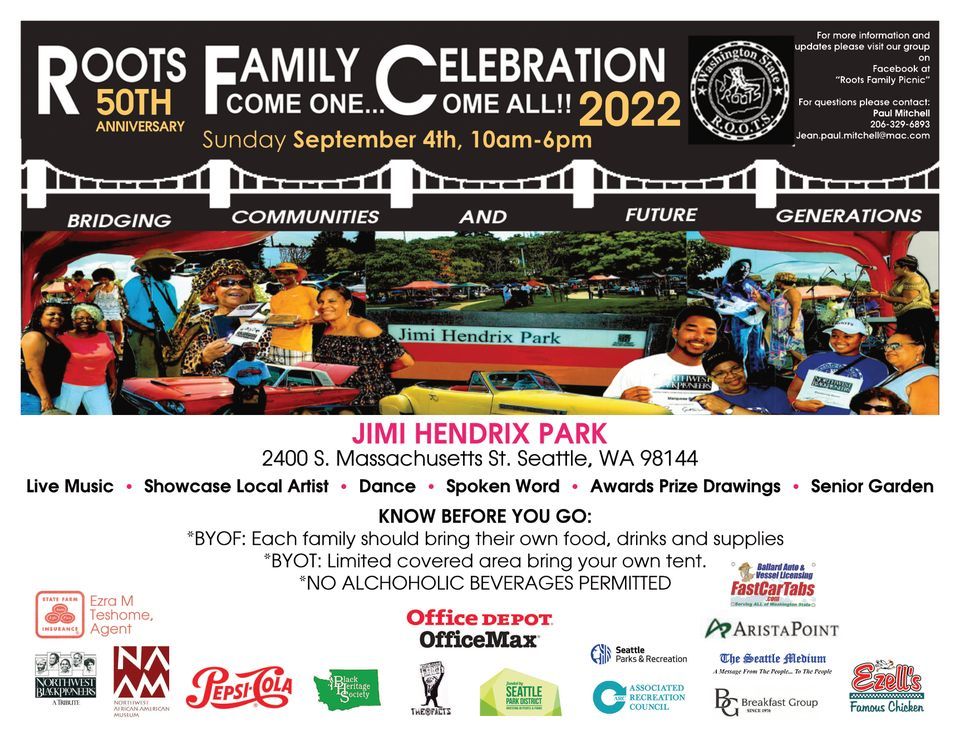 ROOTS FAMILY CELEBRATION 50TH ANNIVERSARY