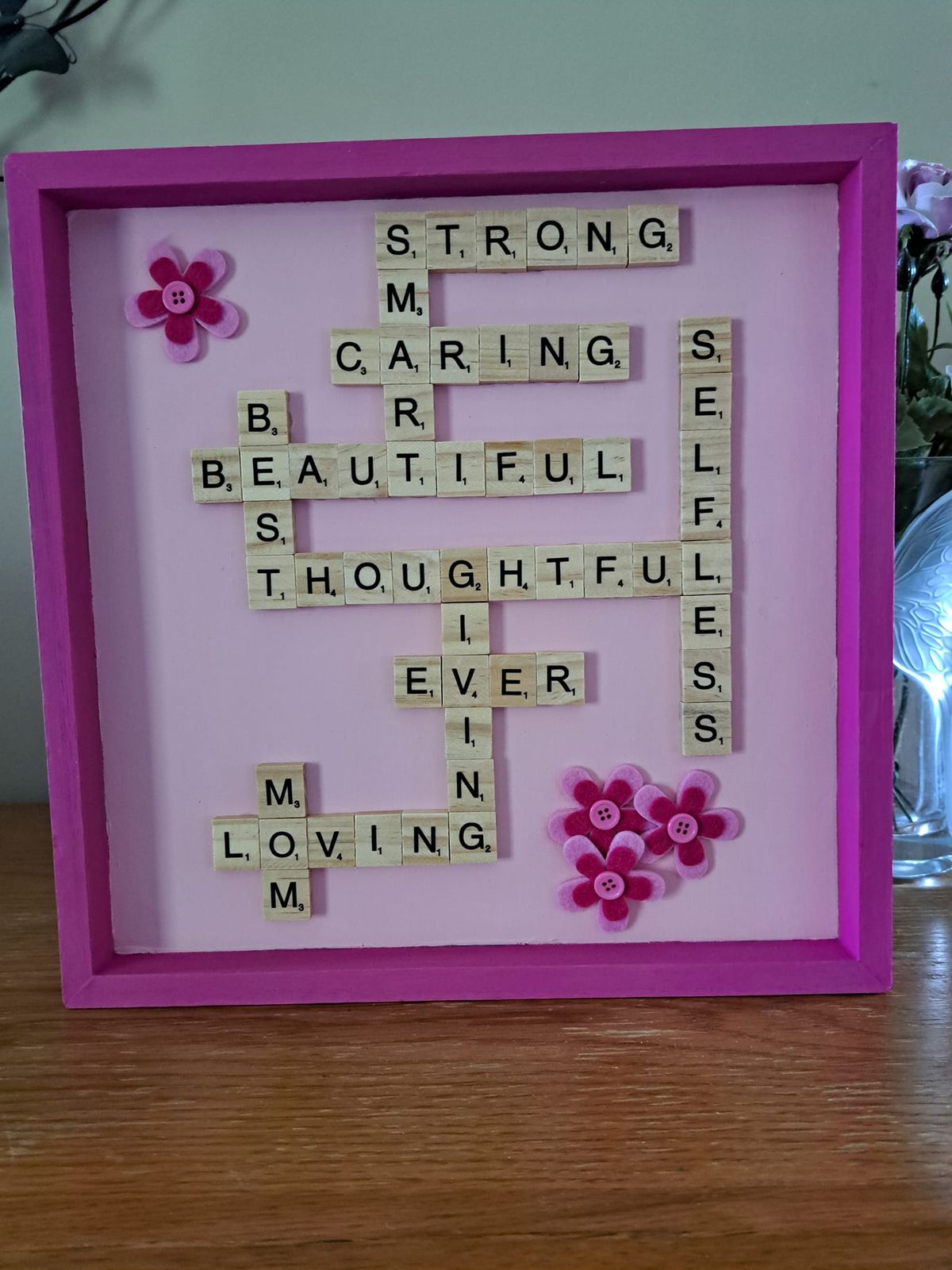 Mother's Day Scrabble Frame
