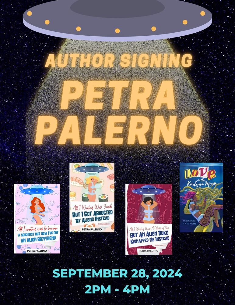 Author Signing Petra Palerno 