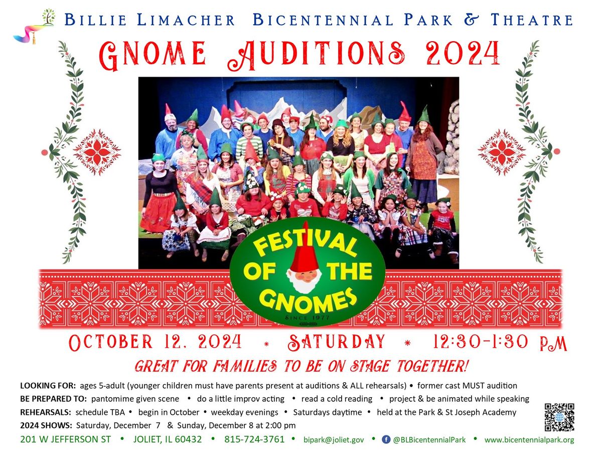 Gnome Auditions