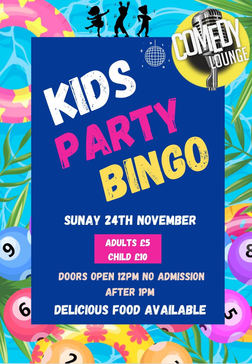 Kids Disco Bingo 