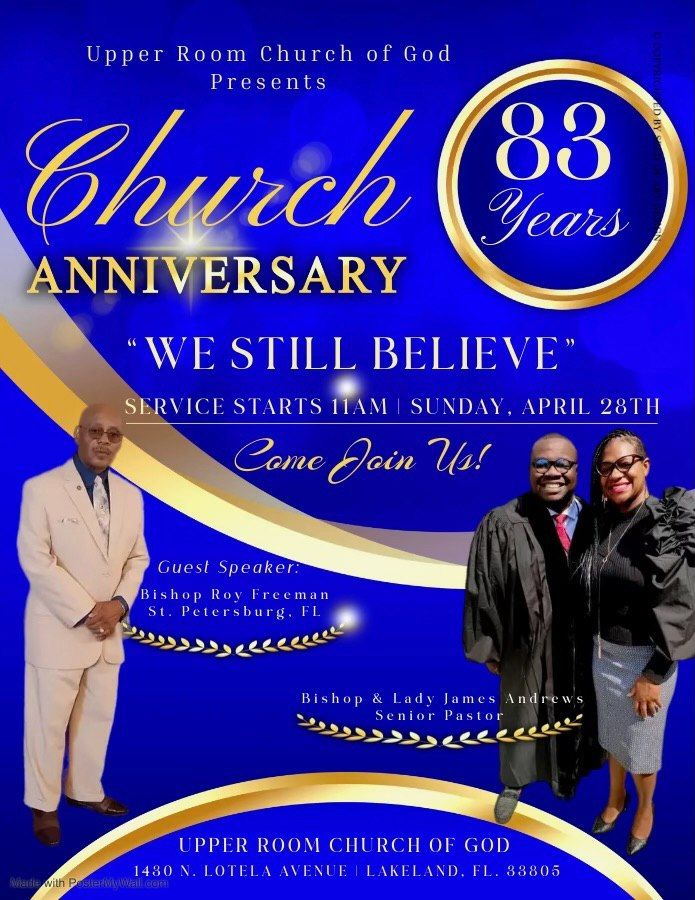 ? 83rd Church Anniversary 