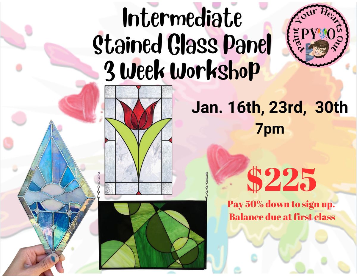 3 Week Beginner Stained Glass Class