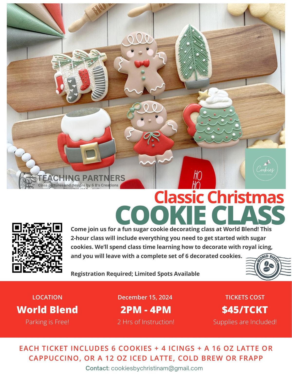 Classic Christmas Cookie Class