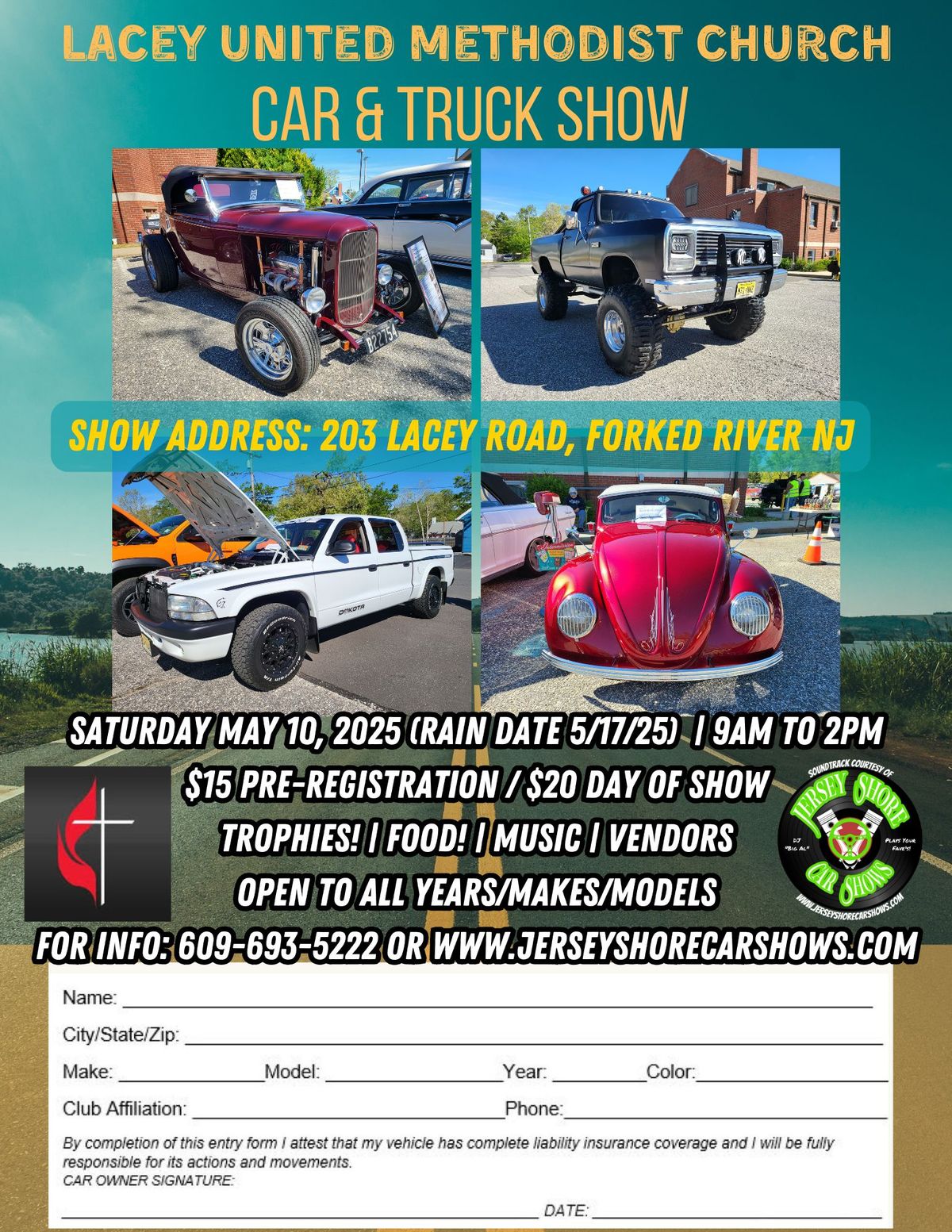 Lacey United Methodist Church Annual Car and Truck Show