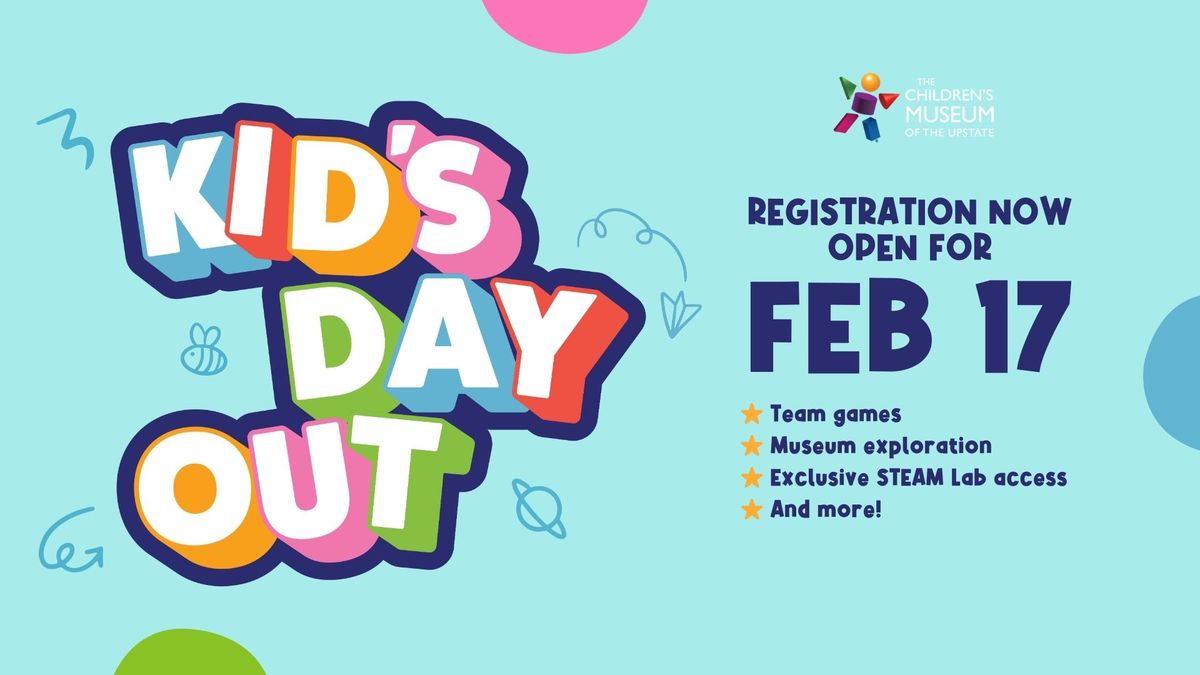 Kid's Day Out at TCMU-GVL