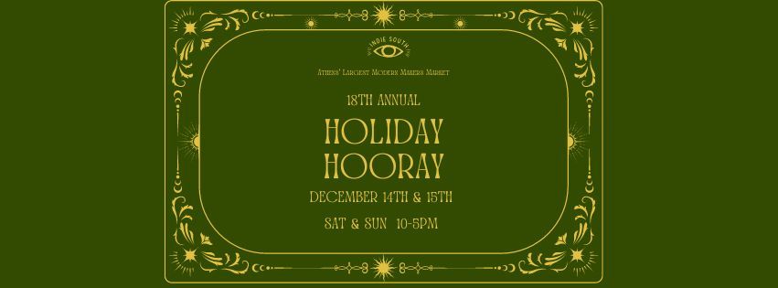 Indie South's 18th Annual Holiday Hooray!