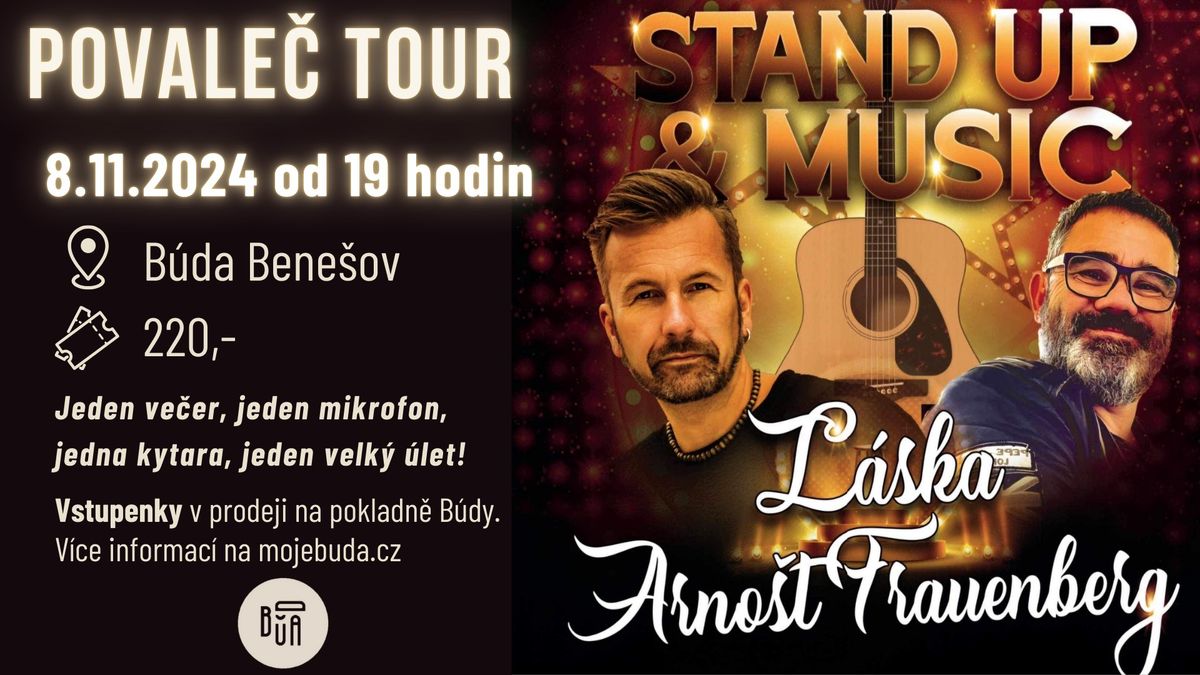 POVALE\u010c TOUR: Stand Up & Music