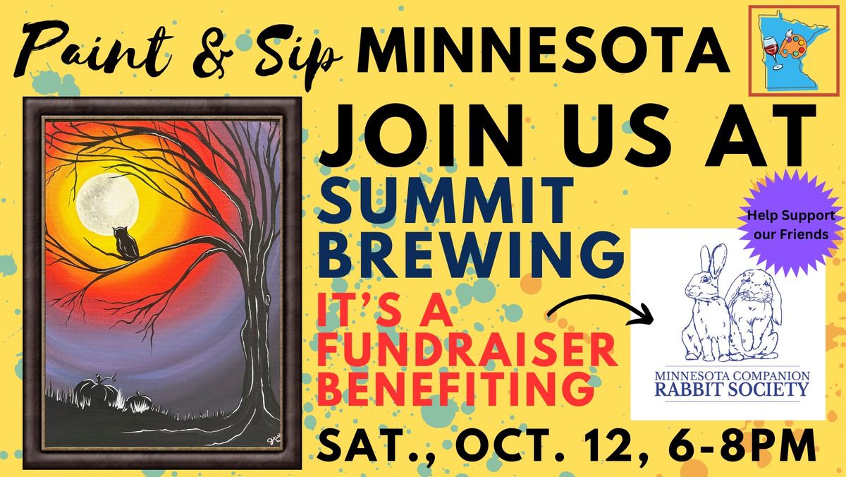 October 12 FUNdraiser for Minnesota Rabbit Companion Society at Summit Brewing Co