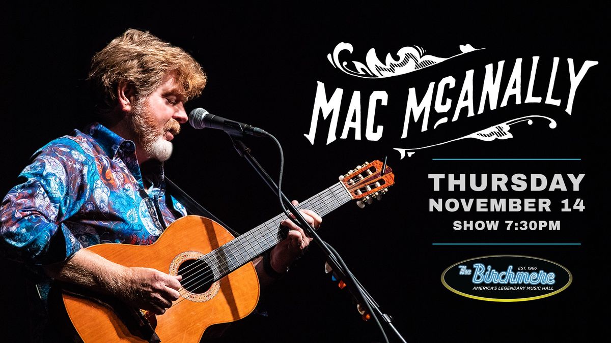 SOLD OUT! Mac McAnally