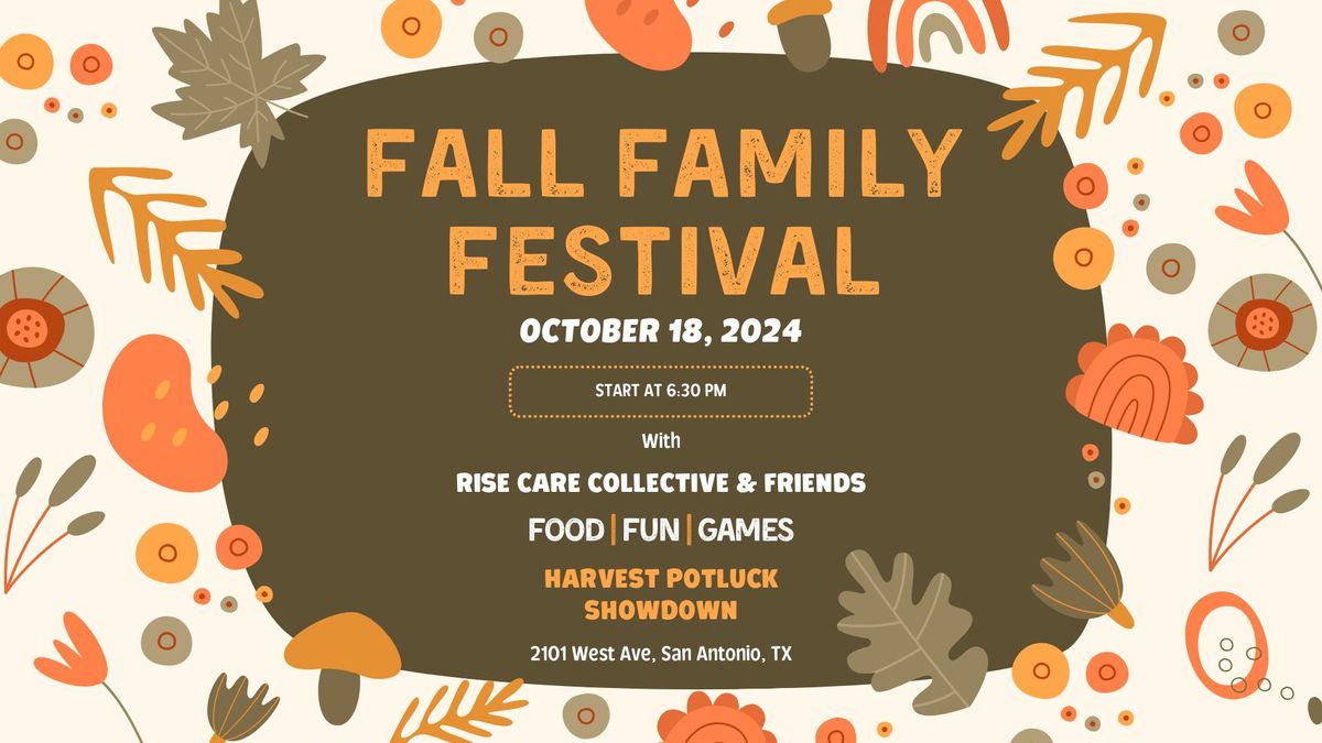 Fall Family Festival with Rise Care Collective & Friends