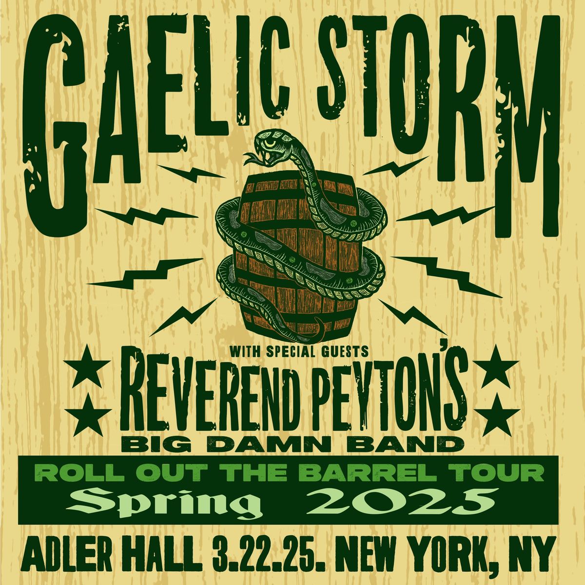 Gaelic Storm at Adler Hall