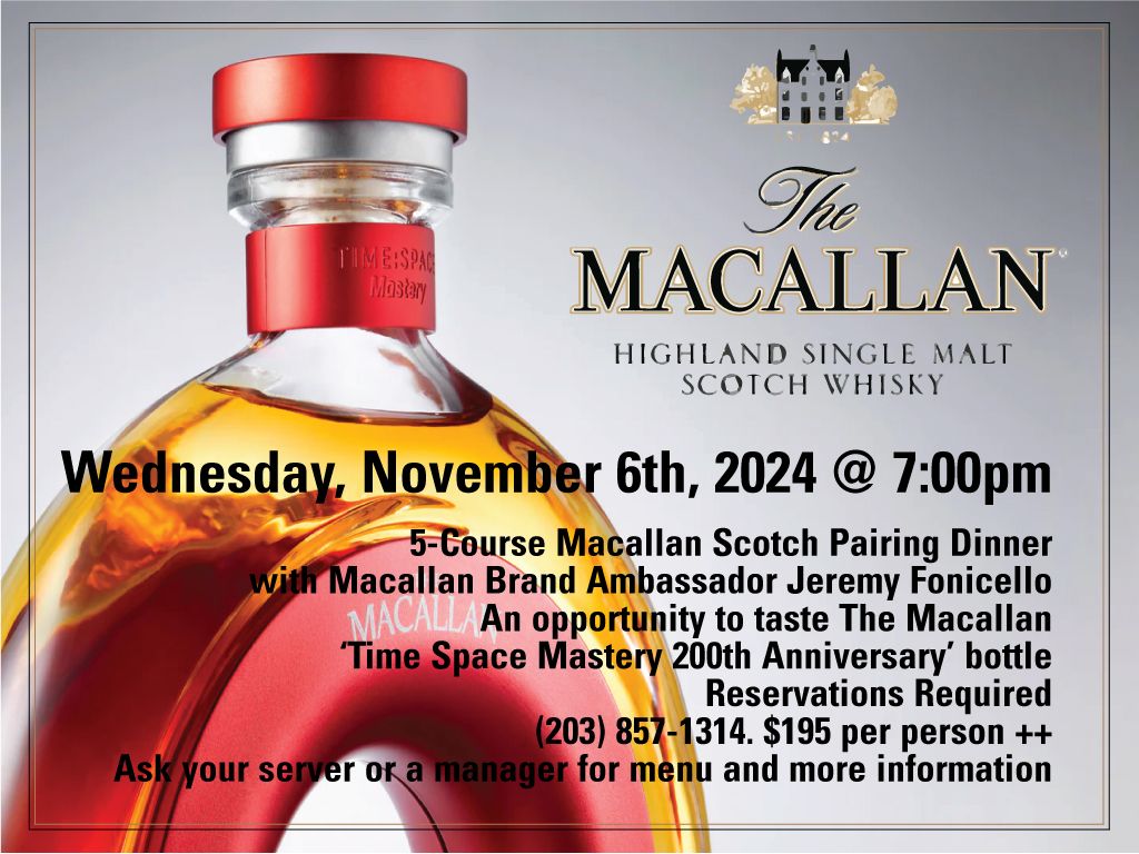 The Macallan Dinner