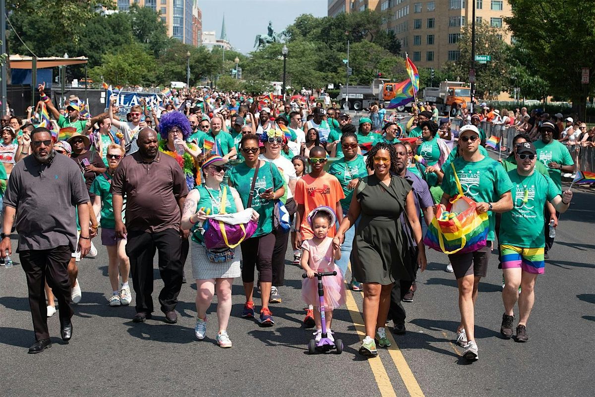 Walk with Mayor Muriel Bowser in the Pride Parade!