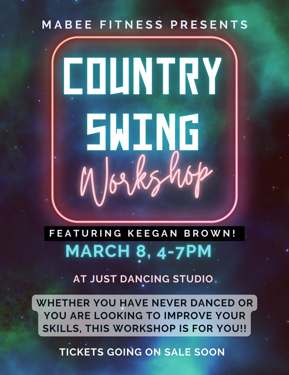 Country Swing Workshop STL