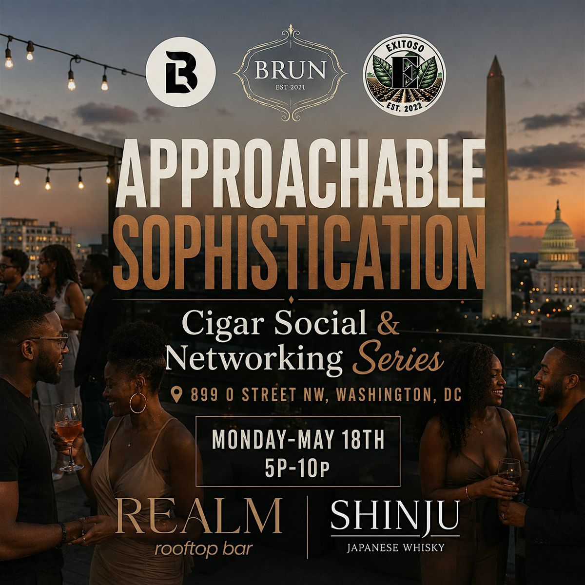 Approachable Sophistication-Cigar Social and Networking Series