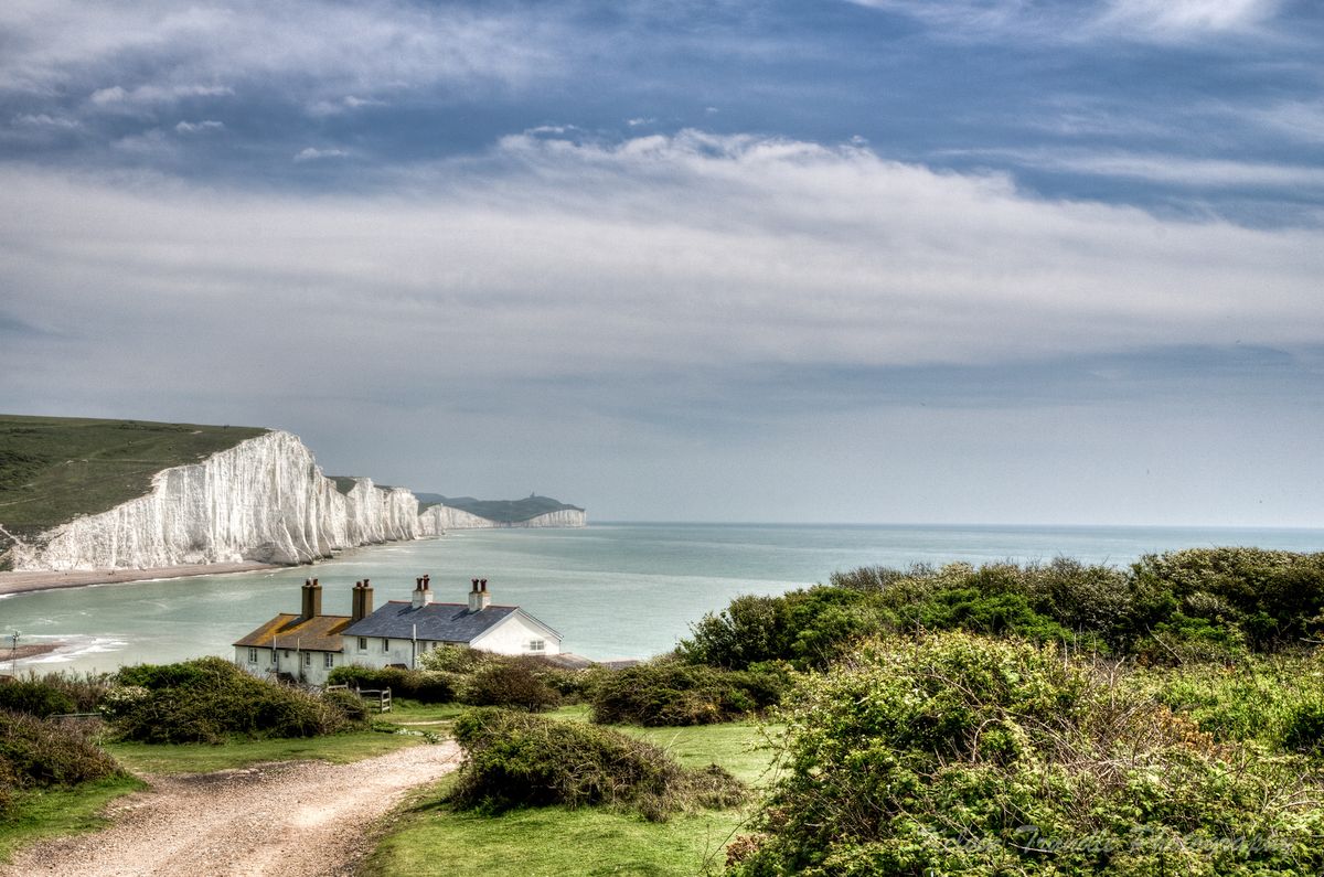 HIKE 22km Seven Sisters coastal - The Towering Chalk Sea Cliffs of Sussex
